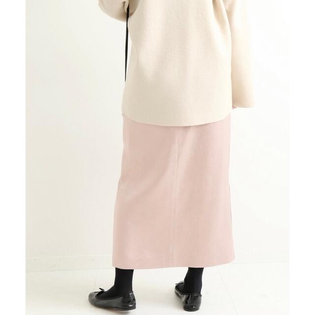 IENA グロッシーサテンタイトスカート - ロングスカート