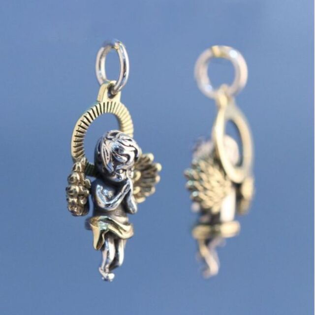 入荷！天使ネックレス メタトロン 契約の天使 炎の柱 セラフィム メンズのアクセサリー(ネックレス)の商品写真