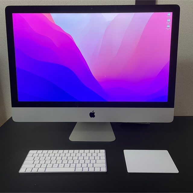 iMac 27inch 2019,Corei9,SSD 1TB,メモリ40GBAPPLE