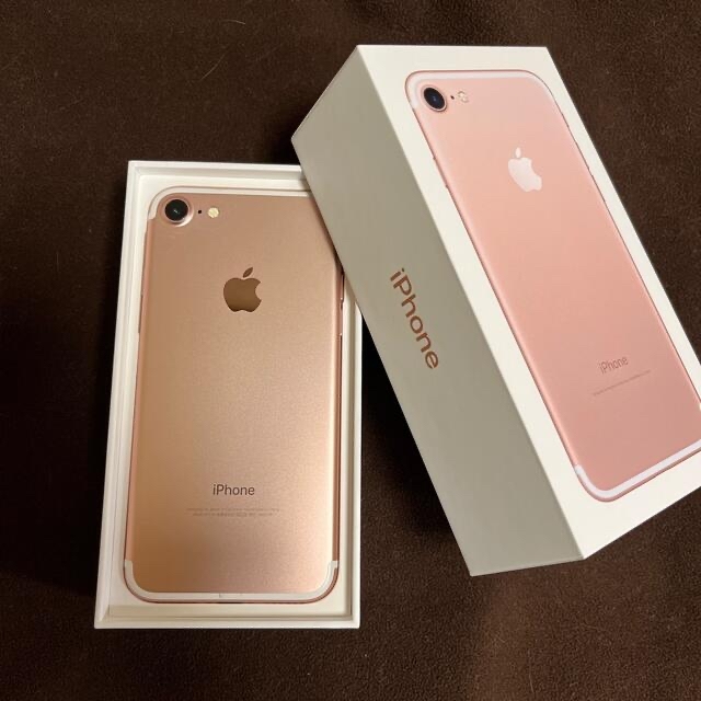 iphone 7  b ローズゴールド mncj2j/a