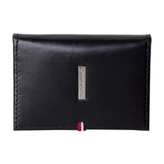 トミーヒルフィガー(TOMMY HILFIGER)のトミーヒルフィガー 専属BOX付き 名刺入れ 31tl20x020 BLACK(名刺入れ/定期入れ)