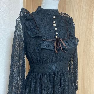 アンクルージュ(Ank Rouge)の【アンクルージュ】新品タグ付き レースロングクラシックワンピース(ロングワンピース/マキシワンピース)