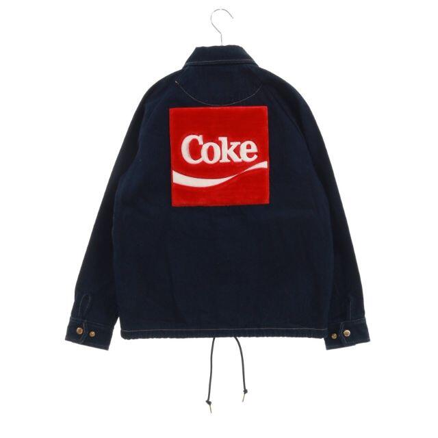 JOYRICH(ジョイリッチ)のJOYRICH × Coca-Cola デニムジャケット インディゴブルー レディースのジャケット/アウター(テーラードジャケット)の商品写真