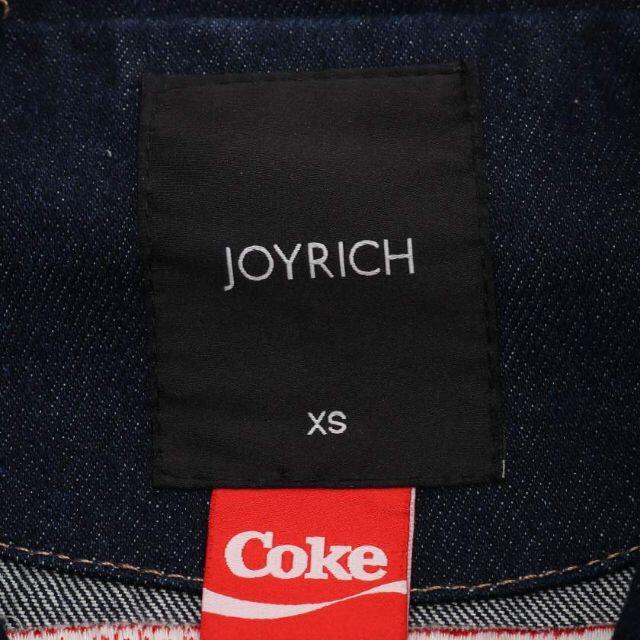 JOYRICH(ジョイリッチ)のJOYRICH × Coca-Cola デニムジャケット インディゴブルー レディースのジャケット/アウター(テーラードジャケット)の商品写真