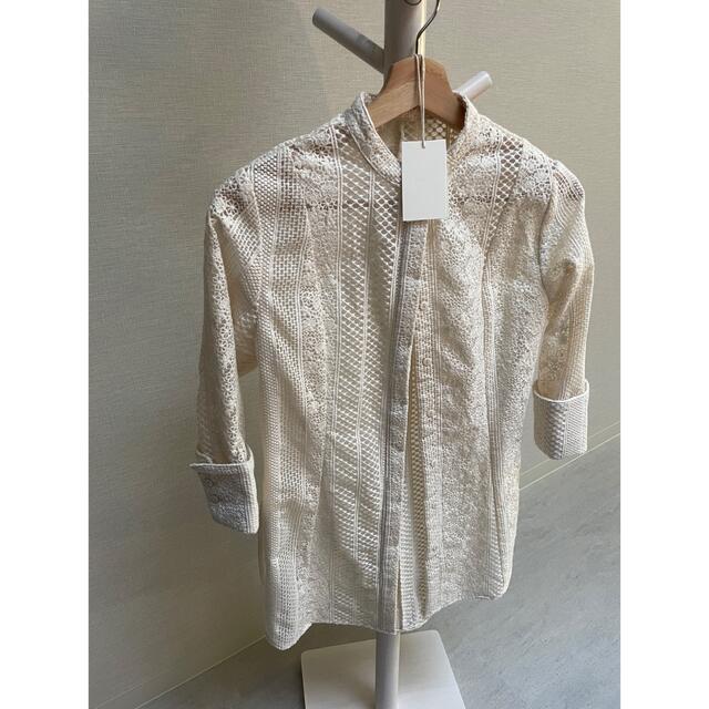 ブラウス louren handsome lace shape shirtsの通販 by m's｜ラクマ カラー