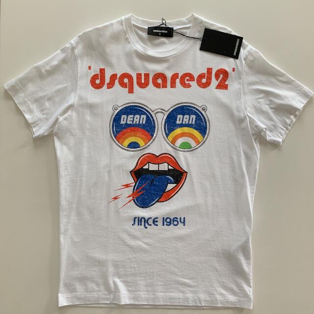 美品 DSQUARED2 ディースクエアード ロゴ Tシャツ Sメンズ