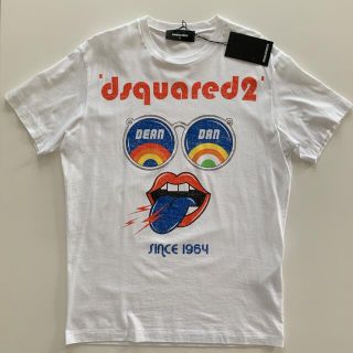 ディースクエアード(DSQUARED2)の美品 DSQUARED2 ディースクエアード ロゴ Tシャツ S(Tシャツ/カットソー(半袖/袖なし))