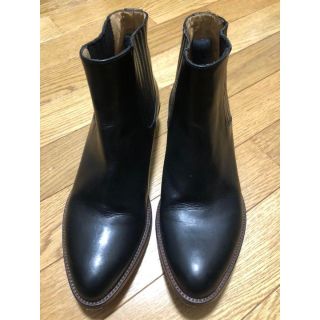 A.P.C - A.P.C. サイドゴアブーツ ブラック レディース 39の通販 by