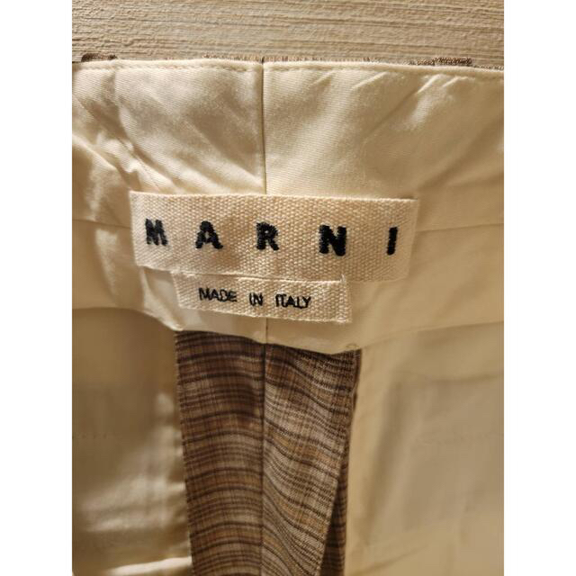 16660円直営 店 東京 国内店舗正規品 22ss MARNI 定番ワイドパンツ