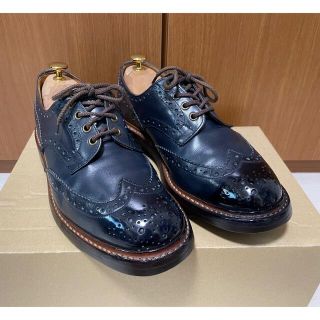 トリッカーズ(Trickers)のTricker’s Bourton ネイビー(UK7.5)(ドレス/ビジネス)