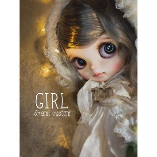 カスタム アイシードール 後頭部イラスト有り(ブライスでは