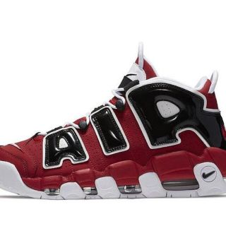 ナイキ(NIKE)の26.5 NIKE AIR MORE UPTEMPO ’96 赤 白(スニーカー)