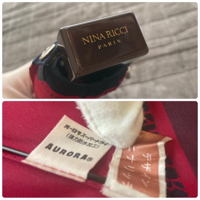 NINA RICCI(ニナリッチ)のバレンチノガラバーニ ニナリッチ 折りたたみ傘 雨傘 2点セット レディースのファッション小物(傘)の商品写真