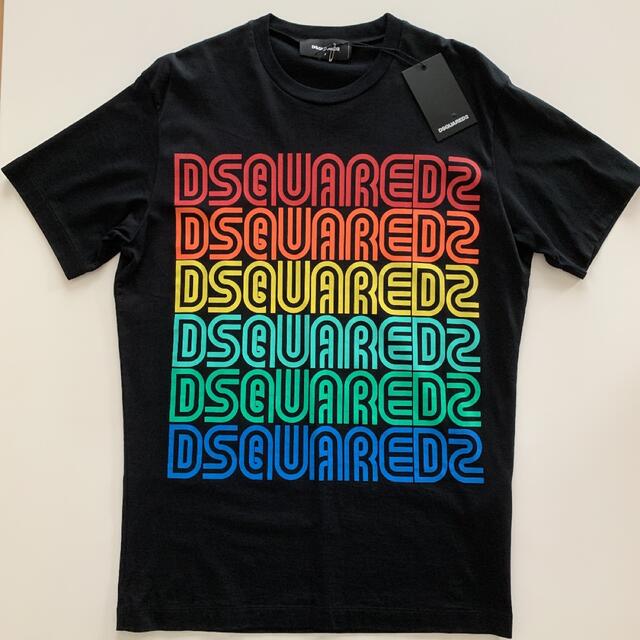 国産低価】 DSQUARED2 ディースクエアード 新作 プリントTシャツ XL