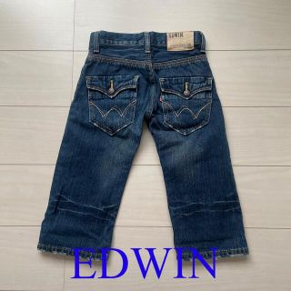 エドウィン(EDWIN)のEDWIN XU デニムハーフパンツ 130㎝(パンツ/スパッツ)