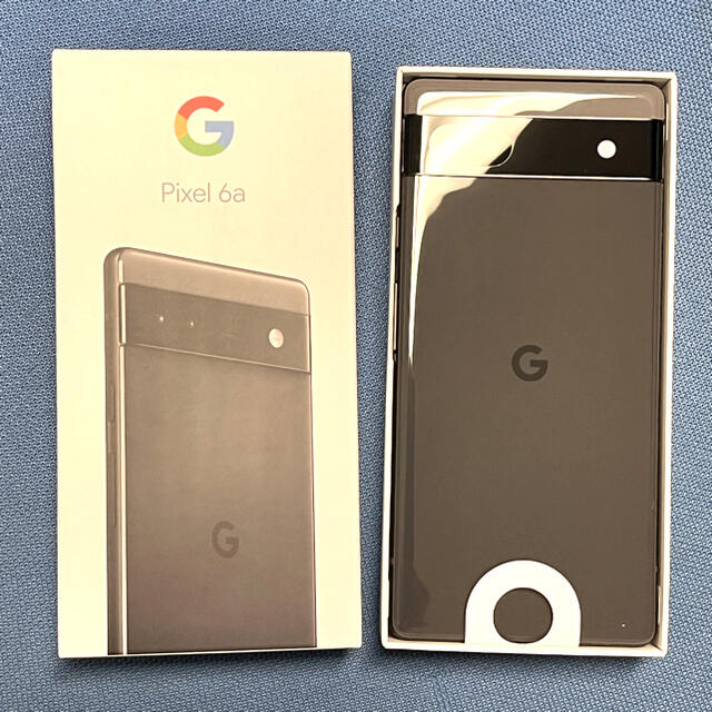 店舗併売品 最安値 Pixel 6a 128GB Charcoal 未使用新品 SIMフリー