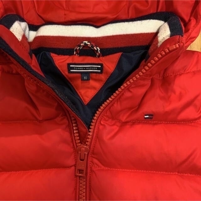 TOMMY HILFIGER フーテッド ダウンジャケット 80センチ