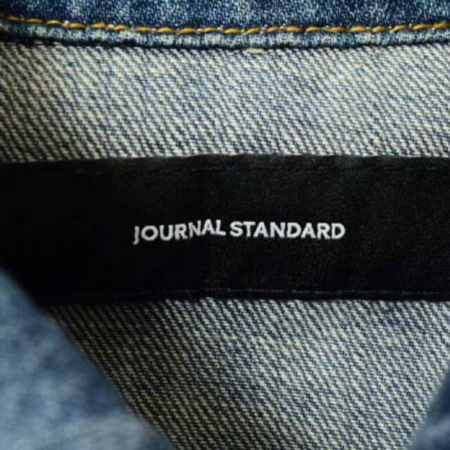 JOURNAL STANDARD(ジャーナルスタンダード)のJOURNAL STANDARD コットン デニム ジャケット レディースのジャケット/アウター(Gジャン/デニムジャケット)の商品写真