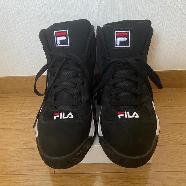 FILA スニーカー　ブラック　28センチ　美品靴/シューズ