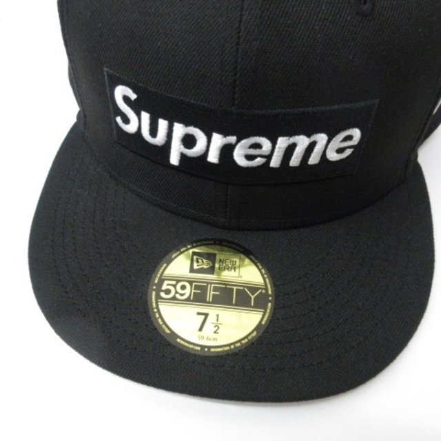 シュプリーム SUPREME ×NEW ERA 21FW CAP 7 1/2 黒 4