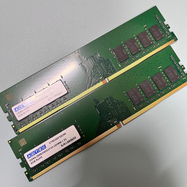 DDR4 8GB ×2