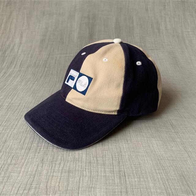 FILA(フィラ)のレア OLD FILA キャップ 90s cap フィラ マルチカラー 初期 メンズの帽子(キャップ)の商品写真