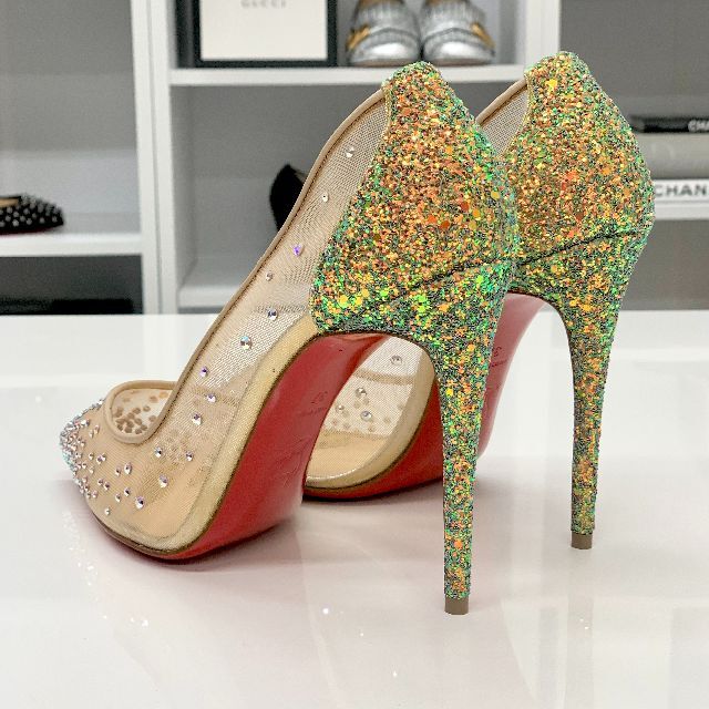 お得在庫 Christian Louboutin - クリスチャン ルブタン メッシュ