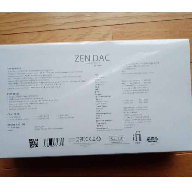 9/5まで値下げiFi Audio ZEN DAC DACプリ ヘッドホンアンプ
