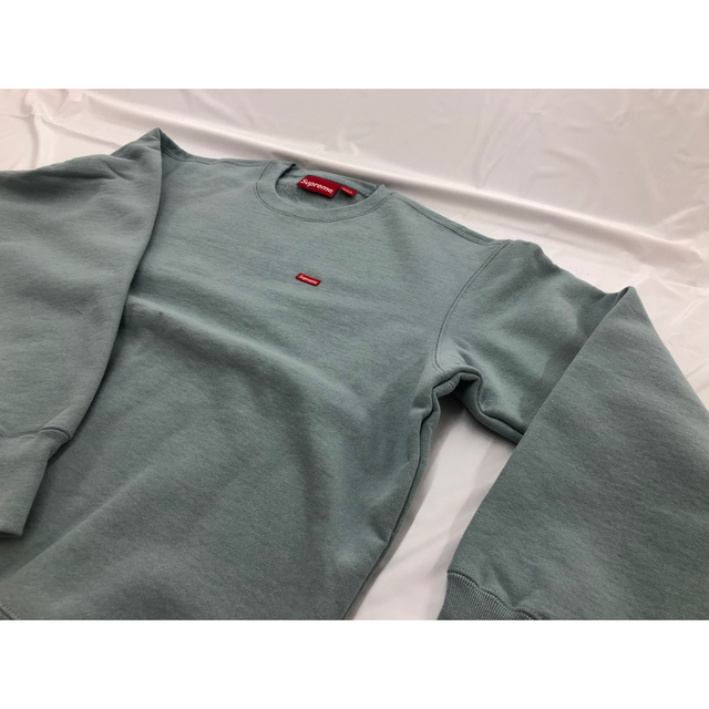 Supreme Small Box Crewneck S Light Slate