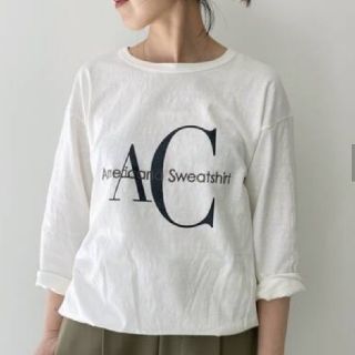 アパルトモンドゥーズィエムクラス(L'Appartement DEUXIEME CLASSE)のAMERICANAアメリカーナ　AC Long Tシャツ(カットソー(長袖/七分))