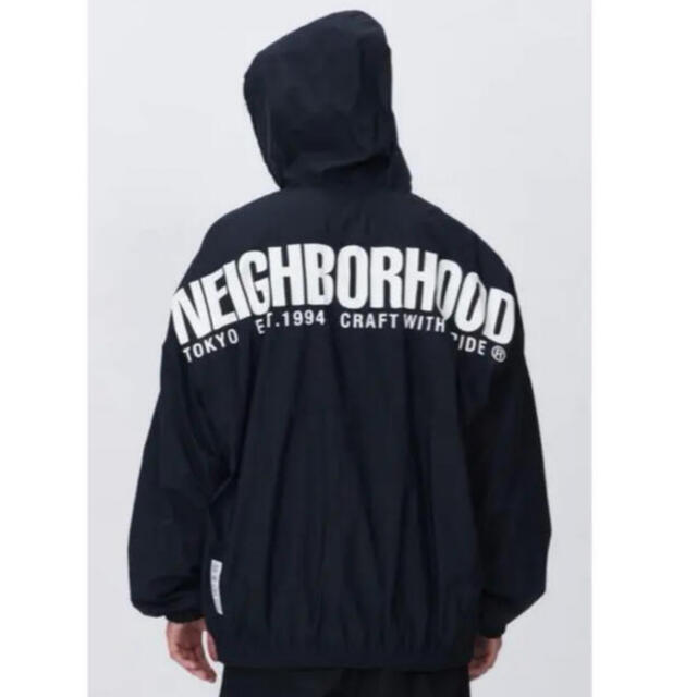 NEIGHBORHOOD(ネイバーフッド)のXL NEIGHBORHOOD ANORAK JK . NY メンズのジャケット/アウター(ナイロンジャケット)の商品写真