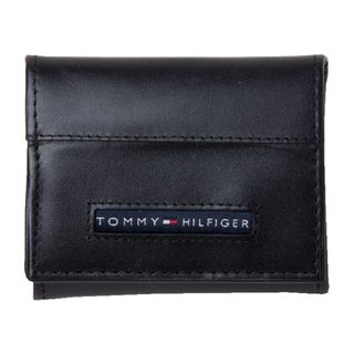 トミーヒルフィガー(TOMMY HILFIGER)のトミーヒルフィガー 専属BOX付き 小銭入れ 31tl25x024 BLACK(コインケース/小銭入れ)