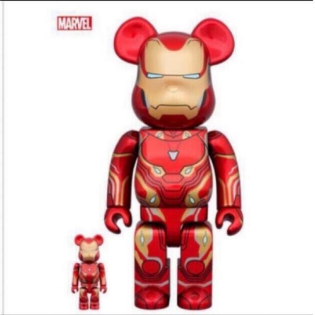 BE@RBRICK IRON MAN MARK 50 100% & 400%