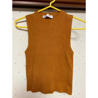 ザラ(ZARA)のZARA ノースリーブ タンクトップ(タンクトップ)