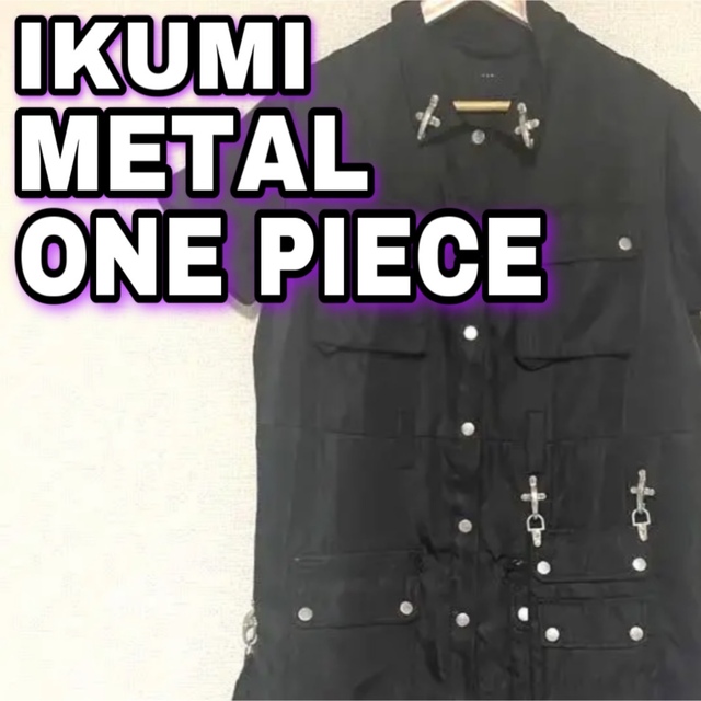 IKUMI METAL ONEPIECE レディースのワンピース(ひざ丈ワンピース)の商品写真