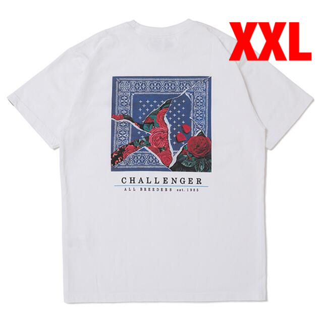 XXL CHALLENGER ROSE BANDANA TEE