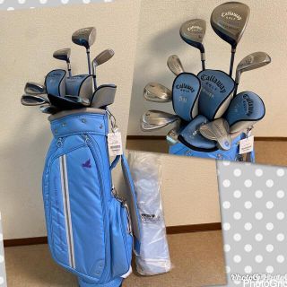 キャロウェイゴルフ(Callaway Golf)の人気‼️【美品】キャロウェイ★GEMS／レディース ゴルフクラブセット★初心者(クラブ)