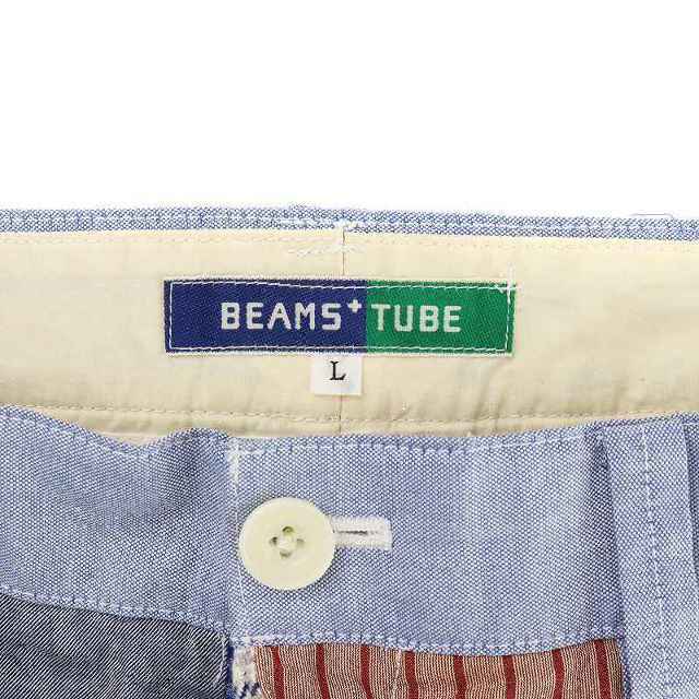 BEAMS PLUS(ビームスプラス)のBEAMS+ TUBE ビームスプラス ハーフパンツ マルチカラー ■GY03 メンズのパンツ(スラックス)の商品写真