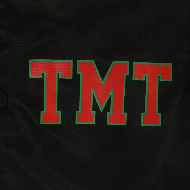 TMT(ティーエムティー)のティーエムティー Champion ジャケット スタジャン 星条旗 M 黒 メンズのジャケット/アウター(ブルゾン)の商品写真