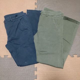 ユニクロ(UNIQLO)のユニクロ レディース チノパン 2点セット 28インチ W70 ズボン パンツ(チノパン)