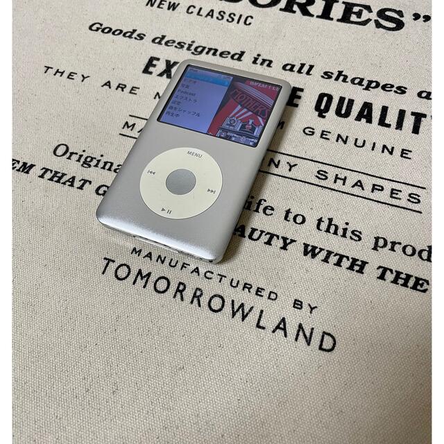 iPod(アイポッド)のiPod classic 80GB シルバー スマホ/家電/カメラのオーディオ機器(ポータブルプレーヤー)の商品写真