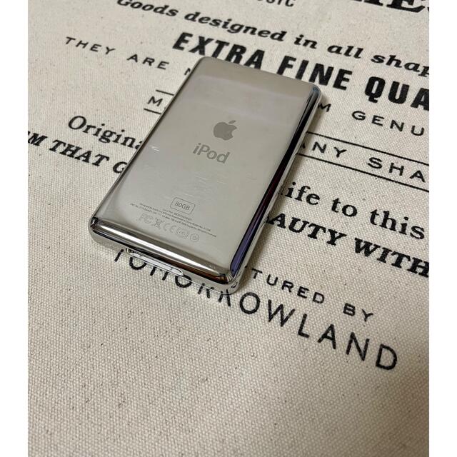 iPod(アイポッド)のiPod classic 80GB シルバー スマホ/家電/カメラのオーディオ機器(ポータブルプレーヤー)の商品写真