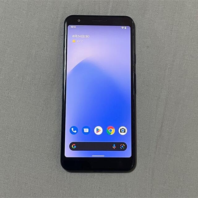 Pixel3a Black 64GB SIMロック解除済み！スマートフォン本体