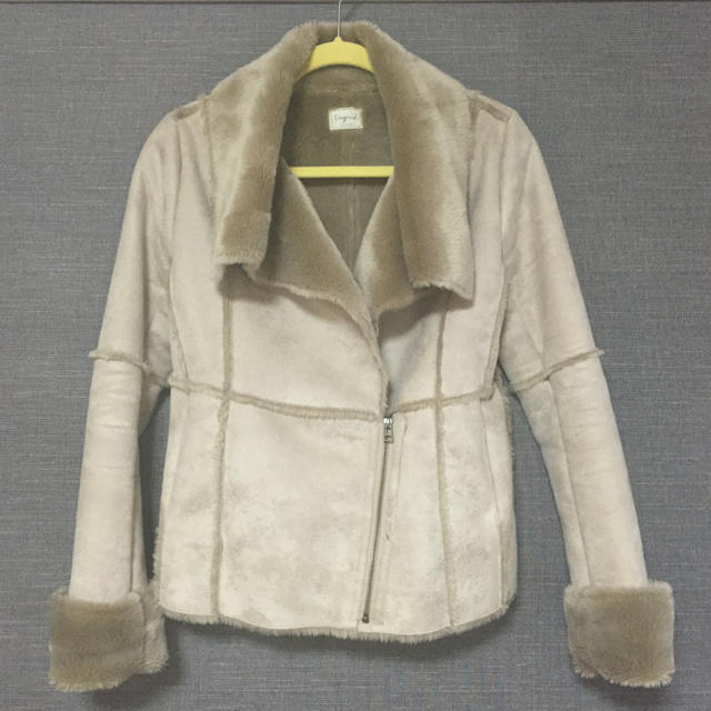Ungrid(アングリッド)のムートンジャケット ▷ungrid レディースのジャケット/アウター(ムートンコート)の商品写真