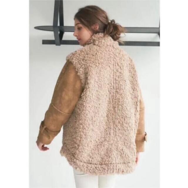 ALEXIA STAM ALEXIASTAM Round Hem Boa Coat Mocha ALEXIA STAM ALEXIASTAM Round Hem Boa Coat Mocha