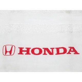 ホンダ(ホンダ)のHONDA　フェイスタオル　白　サイズ 34cm×89cm　日本製　綿100％(タオル/バス用品)