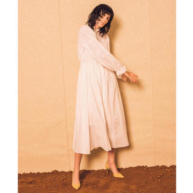 カーサフライン casafline ワンピース エンブロイダリーレース