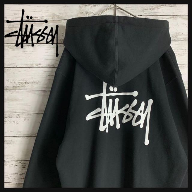 STUSSY - 【超希少デザイン】ステューシー☆両面刺繍ロゴ入り