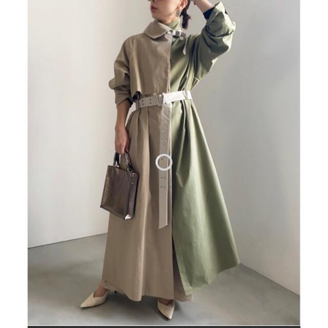 新品未使用タグ付き♡ASYMMETRY STAND COLLAR COAT