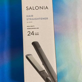 サロン(SALON)のメインライン SALONIA ダブルイオン ストレートアイロン ブラ(ヘアアイロン)